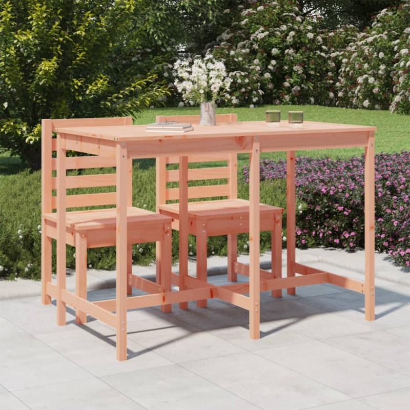 vidaXL Tavolo da Giardino 159,5x82,5x110 cm Legno Massello di Douglas vidaXL Tavolo da Giardino 159,5x82,5x110 cm Legno Massello di Douglas