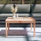 vidaXL Tavolo da Giardino 82,5x82,5x45 cm in Legno Massello di Douglas