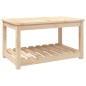 vidaXL Tavolo da Giardino 82,5x50,5x45 cm in Legno Massello di Pino vidaXL Tavolo da Giardino 82,5x50,5x45 cm in Legno Massello di Pino