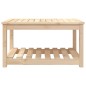 vidaXL Tavolo da Giardino 82,5x50,5x45 cm in Legno Massello di Pino vidaXL Tavolo da Giardino 82,5x50,5x45 cm in Legno Massello di Pino