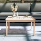 vidaXL Tavolo da Giardino 82,5x82,5x45 cm in Legno Massello di Pino vidaXL Tavolo da Giardino 82,5x82,5x45 cm in Legno Massello di Pino