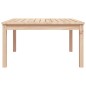 vidaXL Tavolo da Giardino 82,5x82,5x45 cm in Legno Massello di Pino vidaXL Tavolo da Giardino 82,5x82,5x45 cm in Legno Massello di Pino