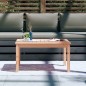 vidaXL Tavolo da Giardino 82,5x50,5x45 cm in Legno Massello di Pino vidaXL Tavolo da Giardino 82,5x50,5x45 cm in Legno Massello di Pino