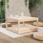 vidaXL Tavolo da Giardino 82,5x82,5x45 cm in Legno Massello di Pino vidaXL Tavolo da Giardino 82,5x82,5x45 cm in Legno Massello di Pino