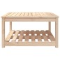 vidaXL Tavolo da Giardino 82,5x82,5x45 cm in Legno Massello di Pino vidaXL Tavolo da Giardino 82,5x82,5x45 cm in Legno Massello di Pino