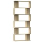 Libreria/Divisorio Rovere Sonoma 80x24x192 cm in Truciolato Libreria/Divisorio Rovere Sonoma 80x24x192 cm in Truciolato