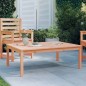 vidaXL Tavolo da Giardino 121x82,5x45 cm in Legno Massello di Douglas vidaXL Tavolo da Giardino 121x82,5x45 cm in Legno Massello di Douglas