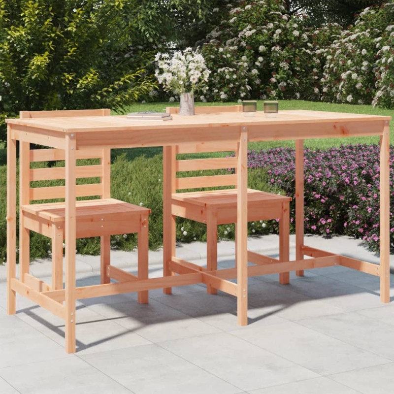 vidaXL Tavolo da Giardino 203,5x90x110 cm in Legno Massello di Douglas vidaXL Tavolo da Giardino 203,5x90x110 cm in Legno Massello di Douglas