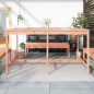 vidaXL Tavolo da Giardino 203,5x90x110 cm in Legno Massello di Douglas vidaXL Tavolo da Giardino 203,5x90x110 cm in Legno Massello di Douglas