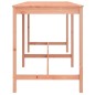 vidaXL Tavolo da Giardino 203,5x90x110 cm in Legno Massello di Douglas vidaXL Tavolo da Giardino 203,5x90x110 cm in Legno Massello di Douglas