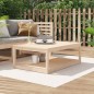 vidaXL Tavolo da Giardino 121x82,5x45 cm in Legno Massello di Pino vidaXL Tavolo da Giardino 121x82,5x45 cm in Legno Massello di Pino