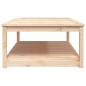 vidaXL Tavolo da Giardino 121x82,5x45 cm in Legno Massello di Pino vidaXL Tavolo da Giardino 121x82,5x45 cm in Legno Massello di Pino