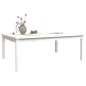 vidaXL Tavolo da Giardino Bianco 121x82,5x45 cm Legno Massello di Pino vidaXL Tavolo da Giardino Bianco 121x82,5x45 cm Legno Massello di Pino