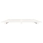 vidaXL Giroletto Bianco 120x200 cm in Legno Massello di Pino vidaXL Giroletto Bianco 120x200 cm in Legno Massello di Pino