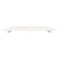 vidaXL Giroletto Bianco 90x200 cm in Legno Massello di Pino