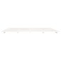 vidaXL Giroletto Bianco 160x200 cm in Legno Massello di Pino vidaXL Giroletto Bianco 160x200 cm in Legno Massello di Pino