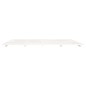vidaXL Giroletto Bianco 180x200 cm in Legno Massello di Pino vidaXL Giroletto Bianco 180x200 cm in Legno Massello di Pino
