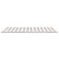 vidaXL Giroletto Bianco 180x200 cm in Legno Massello di Pino vidaXL Giroletto Bianco 180x200 cm in Legno Massello di Pino