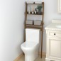 vidaXL Rastrelliera da Bagno Miele 63,5x32x179 cm Legno Massello Pino vidaXL Rastrelliera da Bagno Miele 63,5x32x179 cm Legno Massello Pino