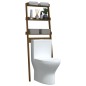 vidaXL Rastrelliera da Bagno Miele 63,5x32x179 cm Legno Massello Pino vidaXL Rastrelliera da Bagno Miele 63,5x32x179 cm Legno Massello Pino