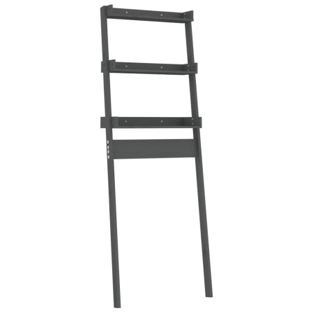 vidaXL Rastrelliera da Bagno Grigia 63,5x32x179 cm Legno Massello Pino