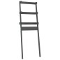vidaXL Rastrelliera da Bagno Grigia 63,5x32x179 cm Legno Massello Pino vidaXL Rastrelliera da Bagno Grigia 63,5x32x179 cm Legno Massello Pino