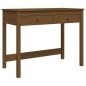 vidaXL Scrivania con Cassetti Miele 100x50x78 cm Legno Massello Pino