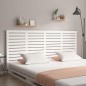 vidaXL Testiera da Parete Bianca 186x3x91,5 cm Legno Massello di Pino vidaXL Testiera da Parete Bianca 186x3x91,5 cm Legno Massello di Pino