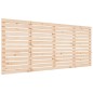 vidaXL Testiera da Parete 186x3x91,5 cm in Legno Massello di Pino vidaXL Testiera da Parete 186x3x91,5 cm in Legno Massello di Pino