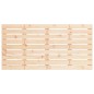 vidaXL Testiera da Parete 146x3x63 cm in Legno Massello di Pino
