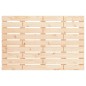 vidaXL Testiera da Parete 106x3x63 cm in Legno Massello di Pino