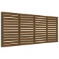 vidaXL Testiera da Parete Miele 166x3x91,5cm in Legno Massello di Pino vidaXL Testiera da Parete Miele 166x3x91,5cm in Legno Massello di Pino