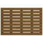 vidaXL Testiera da Parete Miele 96x3x63 cm in Legno Massello di Pino vidaXL Testiera da Parete Miele 96x3x63 cm in Legno Massello di Pino
