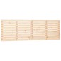 vidaXL Testiera da Parete 206x3x63 cm in Legno Massello di Pino vidaXL Testiera da Parete 206x3x63 cm in Legno Massello di Pino