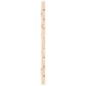 vidaXL Testiera da Parete 206x3x63 cm in Legno Massello di Pino vidaXL Testiera da Parete 206x3x63 cm in Legno Massello di Pino