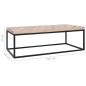 Tavolino da Caffè 110x60x37 cm in Legno Massello Tavolino da Caffè 110x60x37 cm in Legno Massello