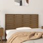 vidaXL Testiera da Parete Miele 156x3x63 cm in Legno Massello di Pino vidaXL Testiera da Parete Miele 156x3x63 cm in Legno Massello di Pino