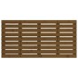 vidaXL Testiera da Parete Miele 156x3x63 cm in Legno Massello di Pino vidaXL Testiera da Parete Miele 156x3x63 cm in Legno Massello di Pino