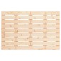 vidaXL Testiera da Parete 81x3x63 cm in Legno Massello di Pino vidaXL Testiera da Parete 81x3x63 cm in Legno Massello di Pino