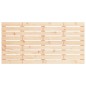 vidaXL Testiera da Parete 141x3x63 cm in Legno Massello di Pino vidaXL Testiera da Parete 141x3x63 cm in Legno Massello di Pino