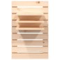 vidaXL Mensole da Letto a Parete 2 pz Legno Massello di Pino vidaXL Mensole da Letto a Parete 2 pz Legno Massello di Pino