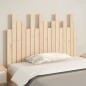 vidaXL Testiera da Parete 108x3x80 cm in Legno Massello di Pino vidaXL Testiera da Parete 108x3x80 cm in Legno Massello di Pino
