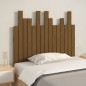 vidaXL Testiera da Parete Miele 95,5x3x80 cm in Legno Massello di Pino
