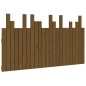 vidaXL Testiera da Parete Ambra 146,5x3x80cm in Legno Massello di Pino vidaXL Testiera da Parete Ambra 146,5x3x80cm in Legno Massello di Pino
