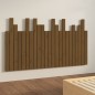 vidaXL Testiera da Parete Ambra 146,5x3x80cm in Legno Massello di Pino vidaXL Testiera da Parete Ambra 146,5x3x80cm in Legno Massello di Pino