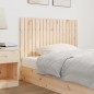vidaXL Testiera da Parete 108x3x60 cm in Legno Massello di Pino vidaXL Testiera da Parete 108x3x60 cm in Legno Massello di Pino