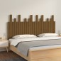 vidaXL Testiera da Parete Miele 159,5x3x80cm in Legno Massello di Pino vidaXL Testiera da Parete Miele 159,5x3x80cm in Legno Massello di Pino