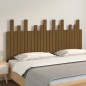 vidaXL Testiera da Parete Miele 159,5x3x80cm in Legno Massello di Pino vidaXL Testiera da Parete Miele 159,5x3x80cm in Legno Massello di Pino