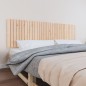 vidaXL Testiera da Parete 204x3x60 cm in Legno Massello di Pino vidaXL Testiera da Parete 204x3x60 cm in Legno Massello di Pino