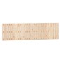 vidaXL Testiera da Parete 204x3x60 cm in Legno Massello di Pino vidaXL Testiera da Parete 204x3x60 cm in Legno Massello di Pino